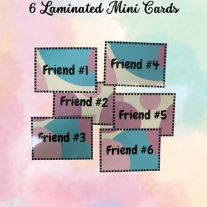 Kit de juego de ahorro con amigos (carpeta no incluida)