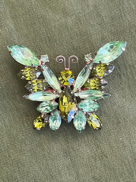 Stunning Juliana by D&E Butterfly Brooch