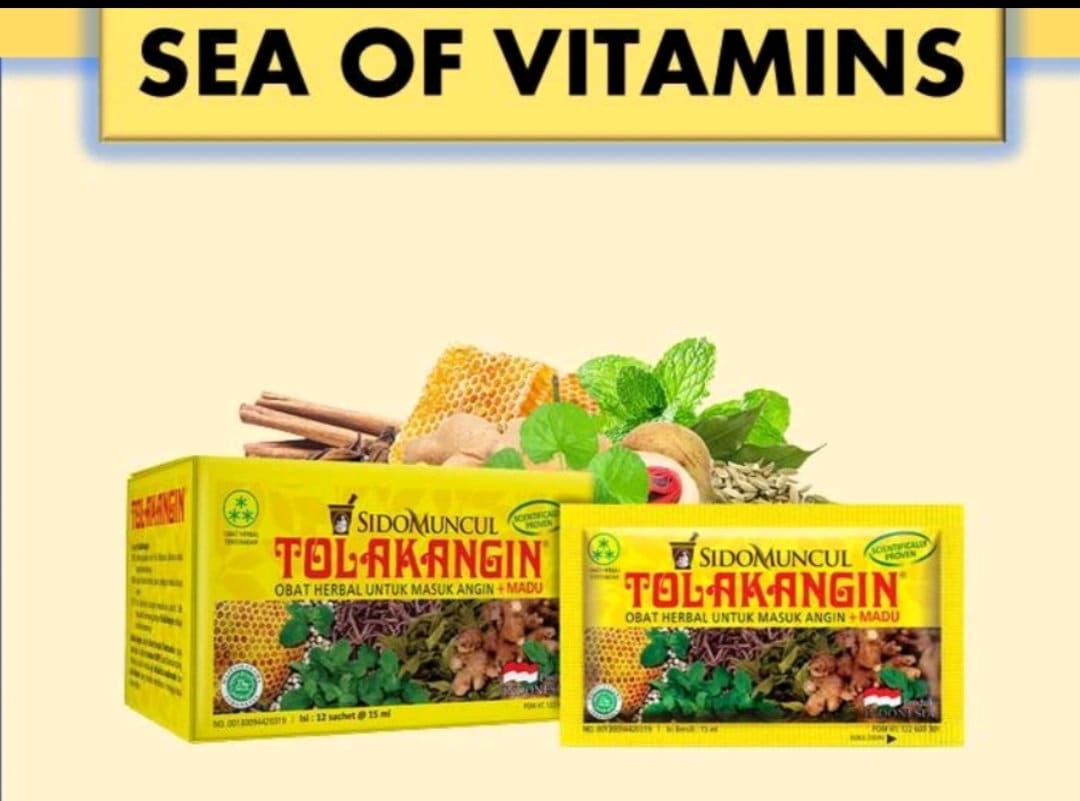 Tolak Angin Liquid + Honey, One Box Contains 12 Sachets - Etsy