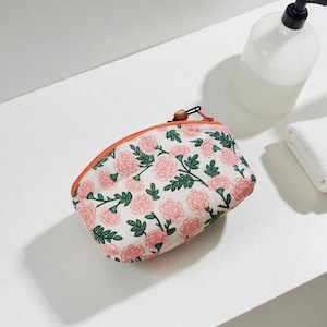 Rifle Paper Co. Print Coin Wallet, Coin Purse, Card Holder, Cosmetic bag, Petal pouch