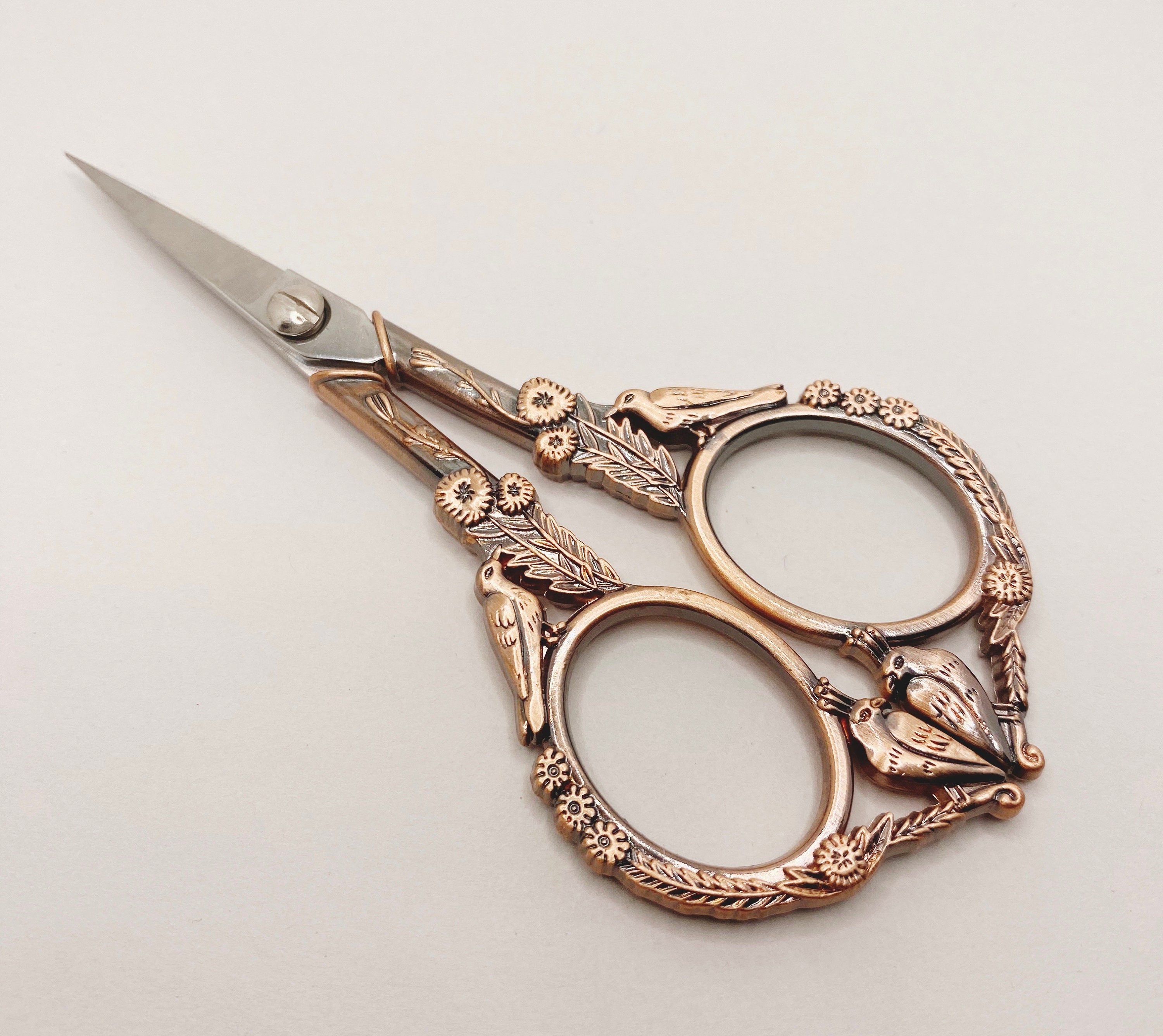 Bird Embroidery Scissors, Bird of Paradise, Sewing Scissors, Knitting