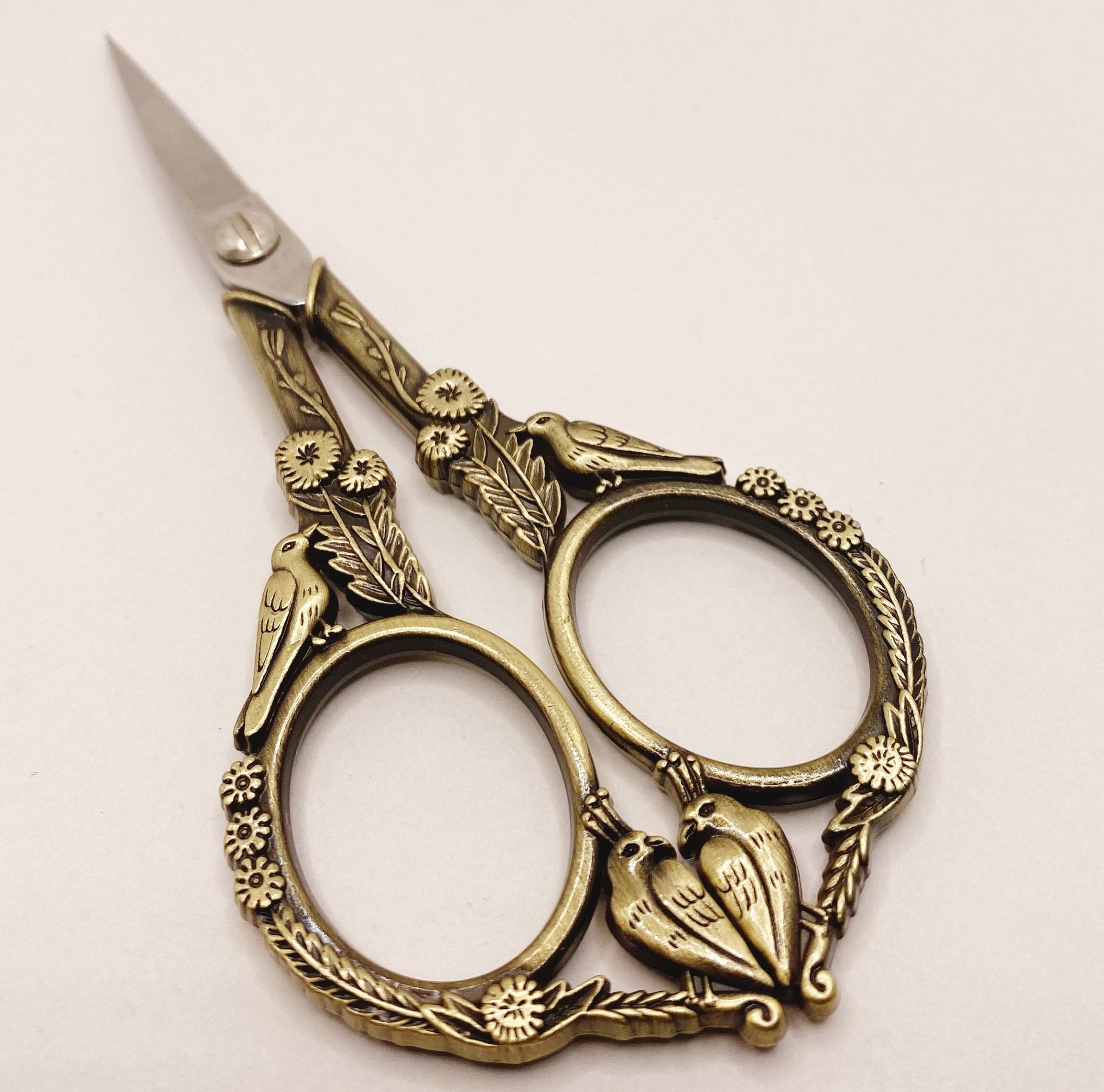 Bird Embroidery Scissors, Bird of Paradise, Sewing Scissors, Knitting