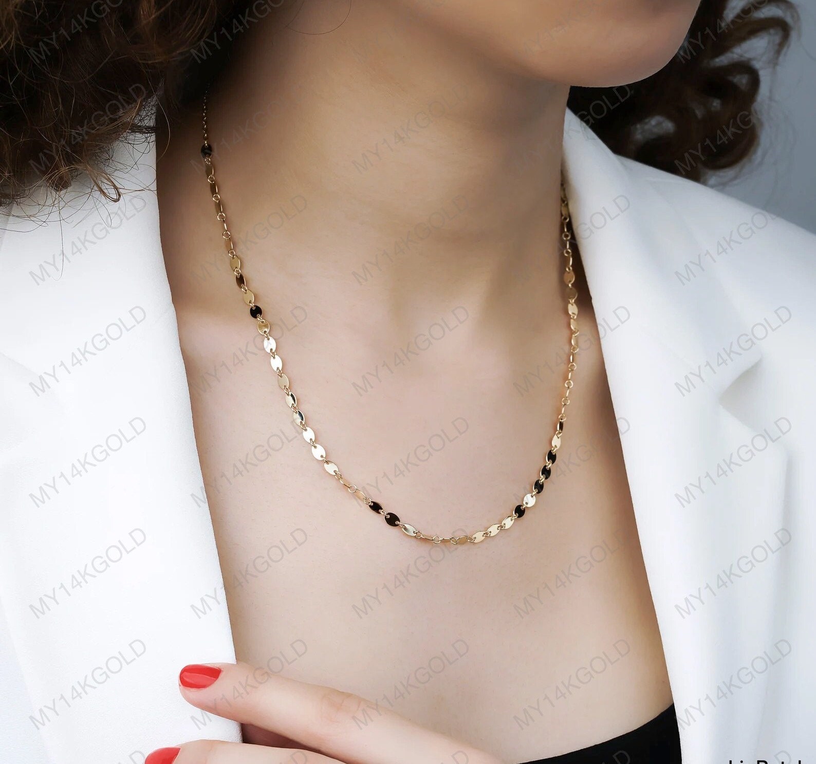 ★ROSEMONT★ [Rosemont] 14K Necklace Pins RS1360 Lotte Duty Free