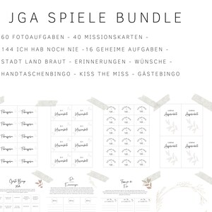 JGA Games - All the games you need for a perfect JGA / photo tasks / JGA tasks / missions