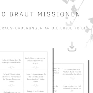 JGA tasks and missions on the go / 40 challenges for the bride