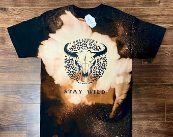 Bull bullshirt T-shirt (option tie dye)