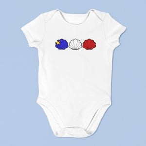 Coquillages Acadiens - Cache-couche (Onesie) para bebê Acadien