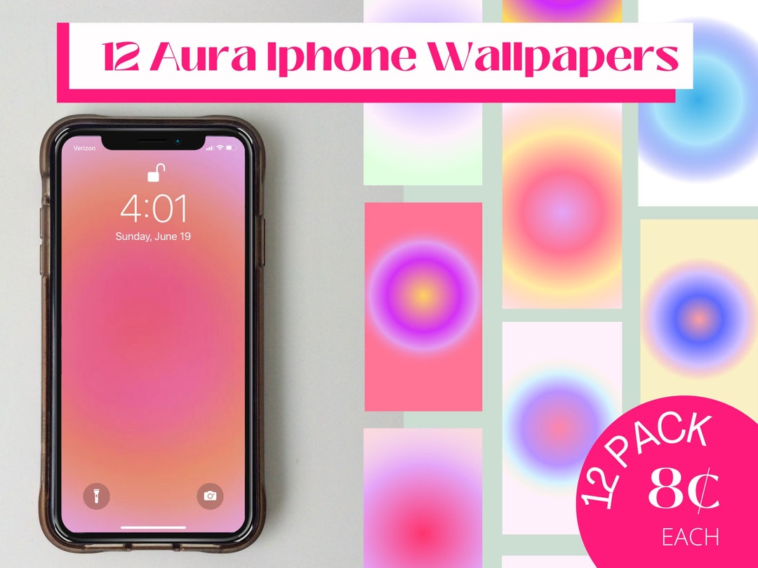 12 Aura Gradient Iphone Wallpapers Cute Trendy Aesthetic - Etsy 12 Aura Gradient Iphone Wallpapers Cute Trendy Aesthetic - Etsy