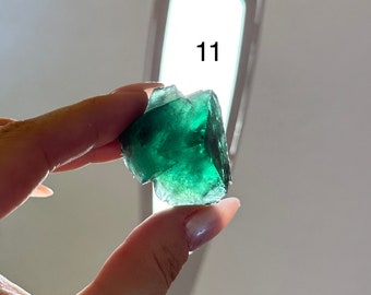 Twins Fluorite Green/Blue England, The Hidden Forest Pocket, Diana Maria Mine, England