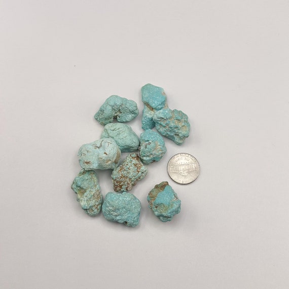 Raw Turquoise Stone Light Turquoise Crystal Stone Raw Crystals