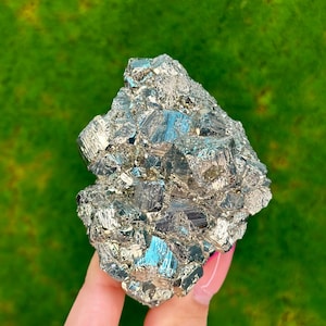 Lustrous Peruvian Pyrite from Huanzala Mine, Peru