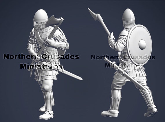 1:16 Scale Miniature Armor Knight w/Sword 1:16 Scale Miniature Armor Knight w/Sword