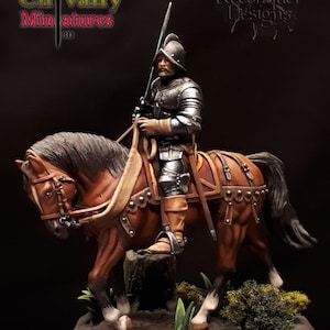 The Conquistador, Historical 1/72, 28mm, 32mm, 1/35th, 54mm, 75mm, Resin Miniatures, Medieval, Reconquer Designs