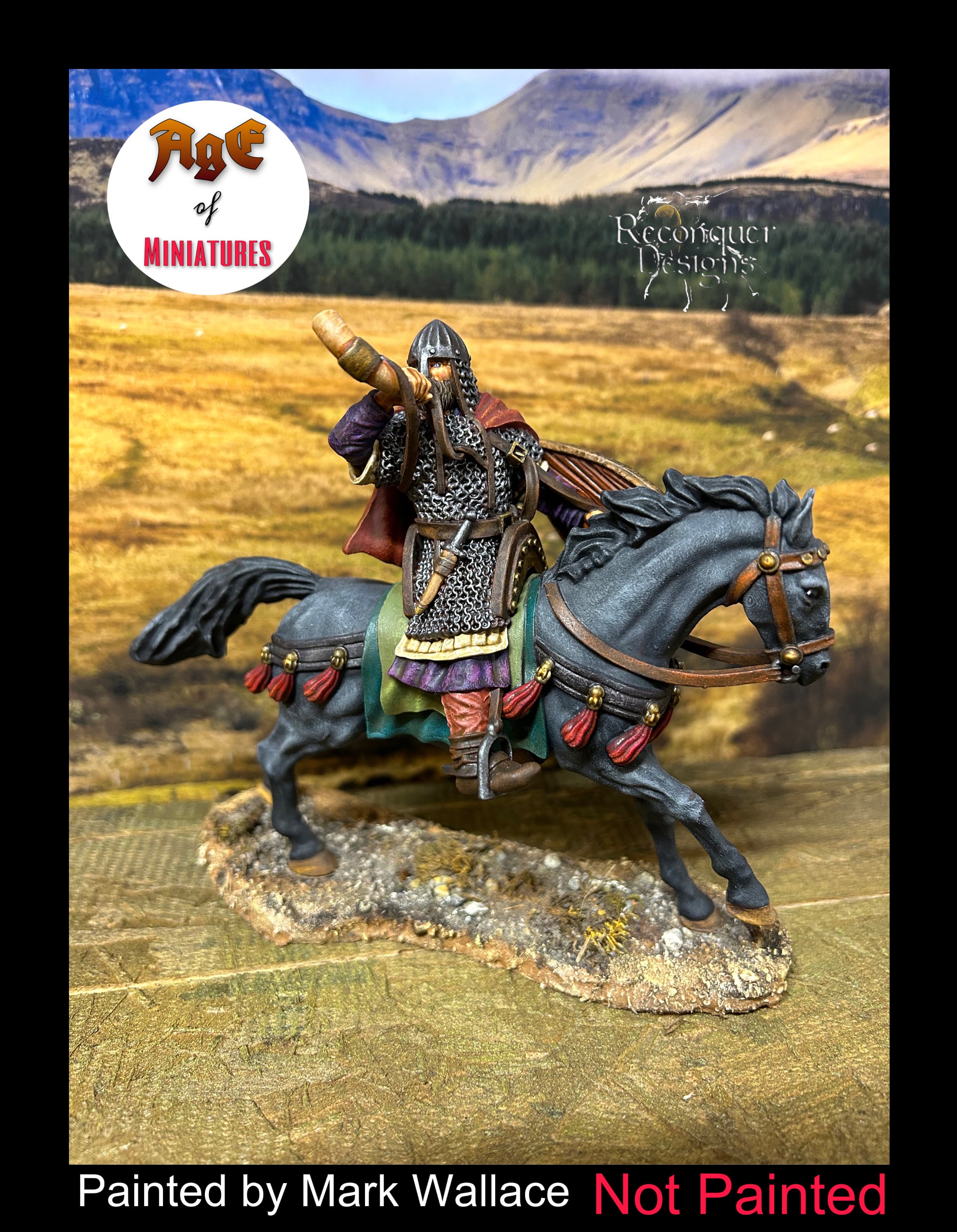 Medieval Spanish Horn Bearer Historical 1/72 28mm 32mm Etsy