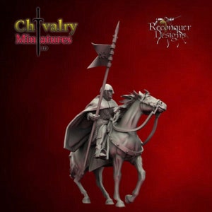 Medieval Duke William 9th, Resin 1/72, 28mm, 32mm, 1/35th, 54mm, 75mm, Historical Reconquer Designs