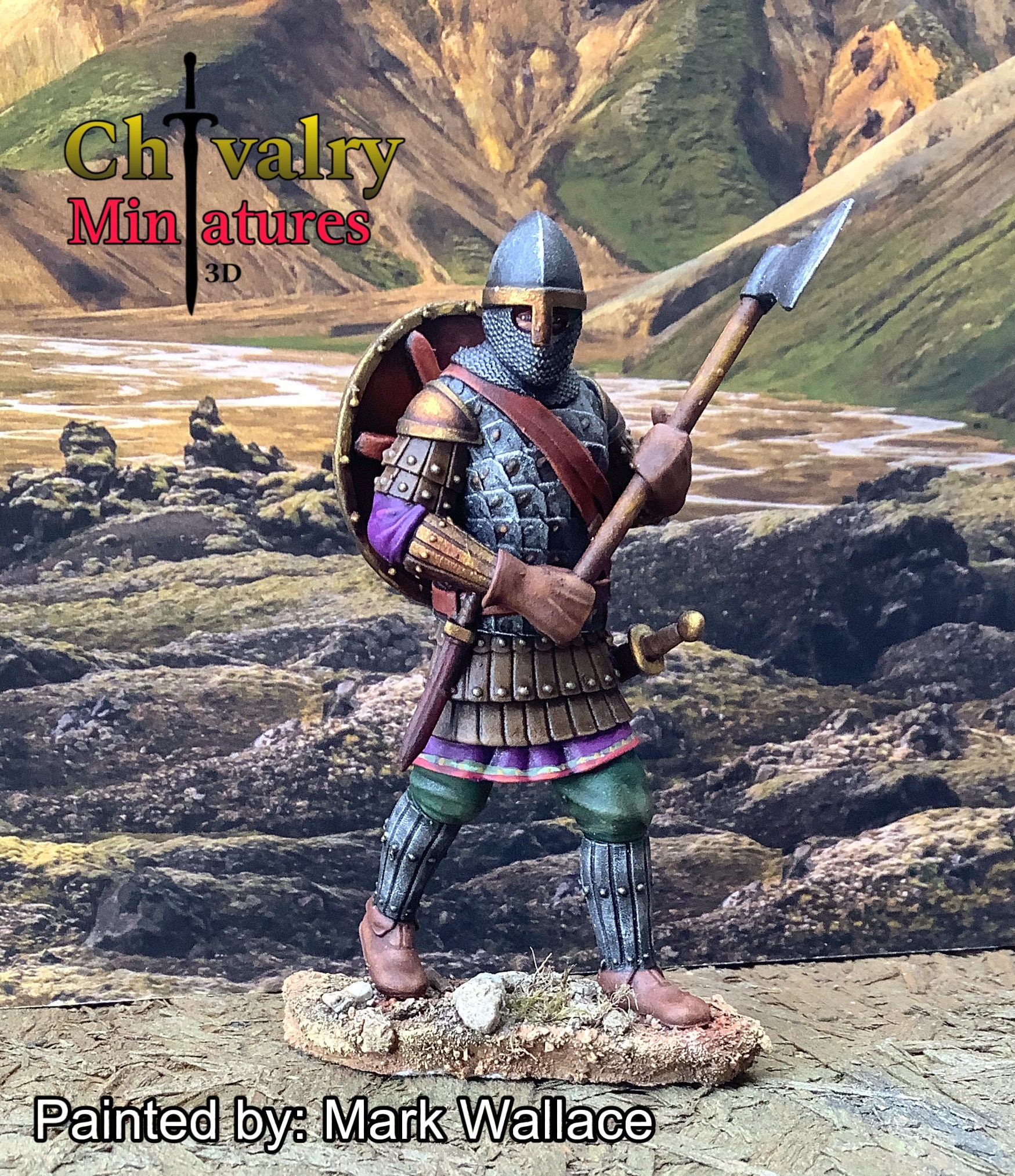 Medieval Byzantine Elite Warrior, Historical 1/72, 28mm, 32mm, 1