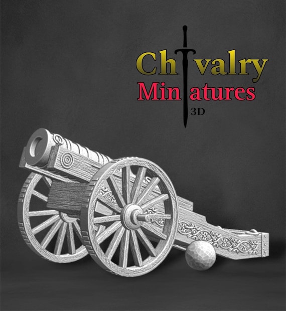 中世帝国大砲、ジオラマ 歴史的 1/72、28 mm、32 mm、1/35、54 mm、75