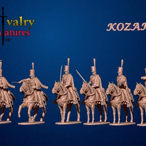 Napoleonic French Early Hussars with Palisse, 1/72, 28mm, 32mm, 1/35, 54mm, 60mm, 75mm, Resin Historical Kozak Miniatures