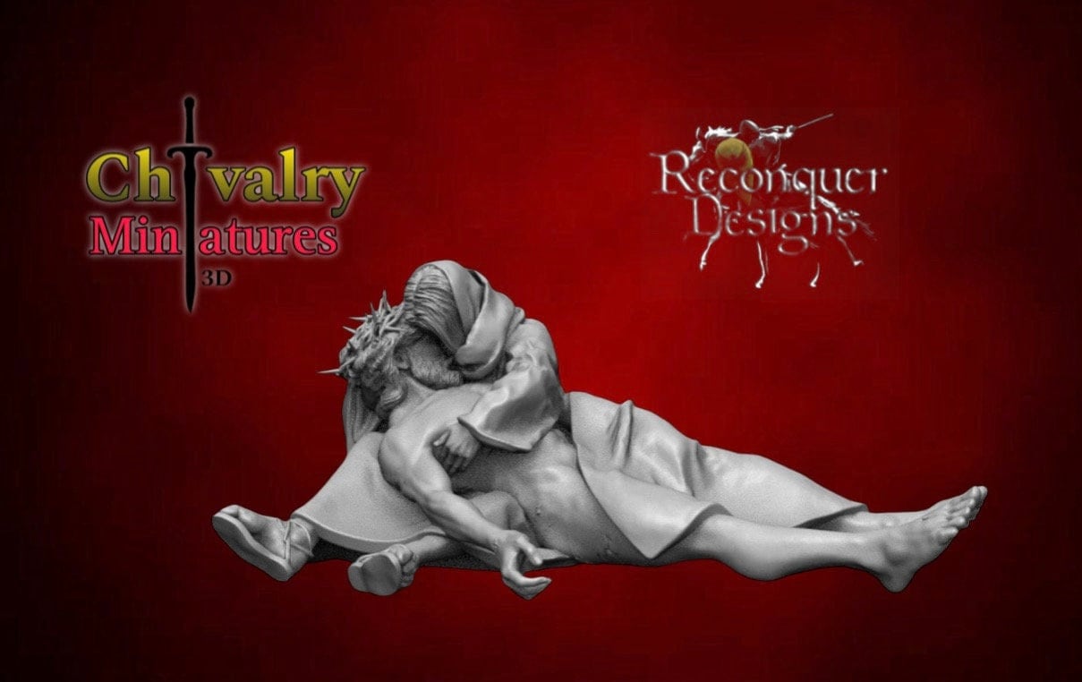The Passion, Jesus of Nazareth, 1/72, 28mm, 32mm, 1/35, 54mm, 75mm, 1/16, Resin Historical Miniatures, Reconquer Designs