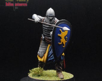中世ロシアのキエフの戦士、歴史的 1/72、28 mm、32 mm、1/35、54 mm
