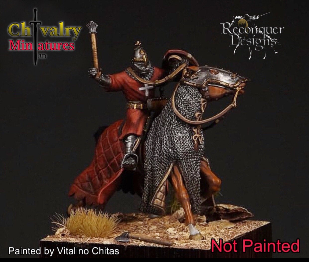14th Century Portuguese Knight, Historical 1/72, 28mm, 32mm, 1/35