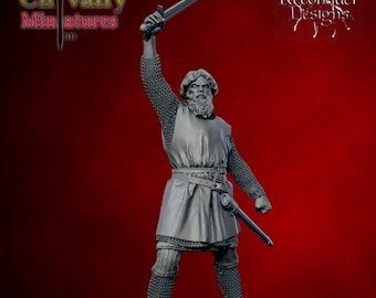 Sir William Wallace on Foot, Historical 1/72, 28mm, 32mm, 1/35th, 54mm, 75mm, 1/16, Reconquer Design