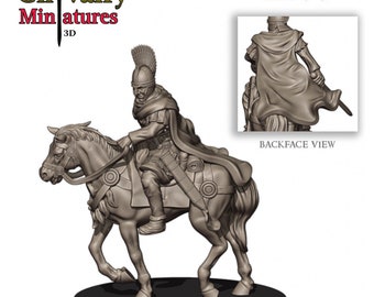 Late Roman Legatus Mounted, Historical 1/72, 28mm, 32mm, 1/35, 54mm, 75mm, Resin Warfare