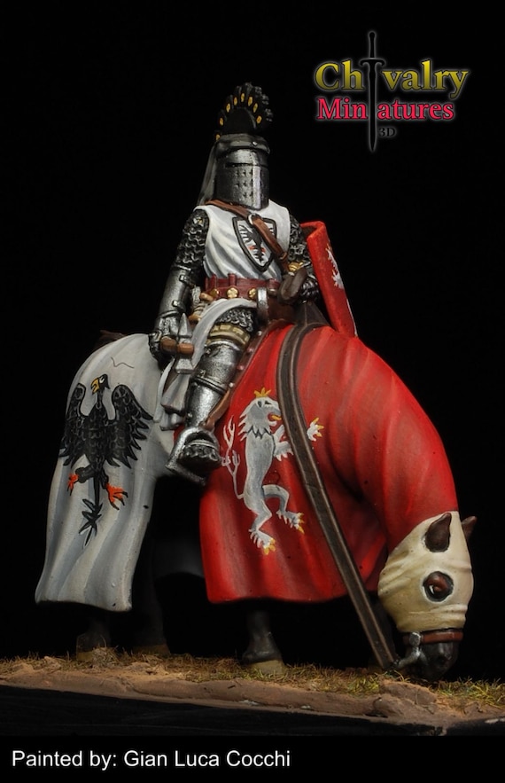 Medieval King of Czech Pshemysl Ottokar Polish Crusader
