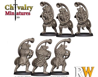 Roman Cornicen Musician Officers, Historical 1/72, 28mm, 32mm, 1/35, 54mm, 75mm, Resin Warfare