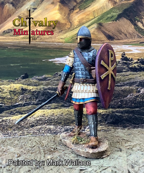 1:16 Scale Miniature Armor Knight w/Sword 1:16 Scale Miniature Armor Knight w/Sword