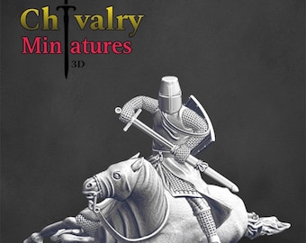 Medieval Swedish Wounded Crusader, Historical 1/72, 28mm, 32mm, 1/35, 54mm, 75mm, Resin Northern Crusades Miniatures