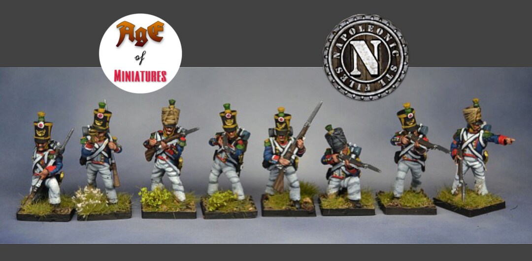Lot De Figurines 54mm – Premier Empire – Segom / Andrea / Pegaso – Plomb à Peindre