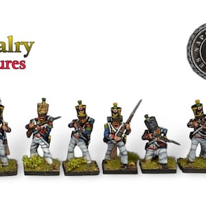 Napoleonic French Voltigeurs, 1/72, 28mm, 32mm, 1/35, 54mm, 75mm, Resin Historical Miniatures by Napoleonic STL Files