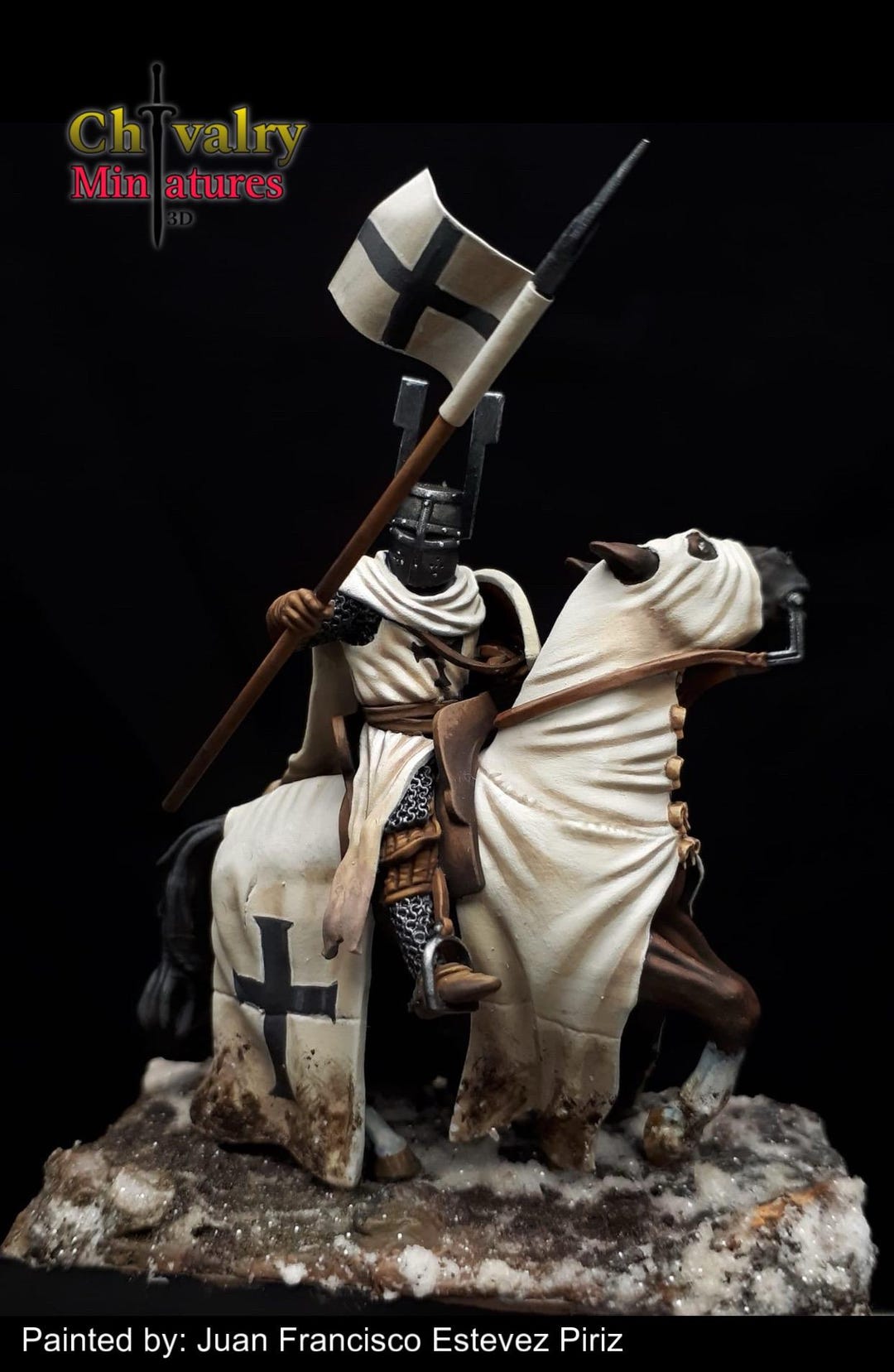 Caballero Teutónico en el Lago Peipus, 1/72, 28 mm, 32 mm, 1/35