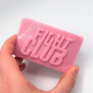 Fight Club Bar Soap - Leather Scent - Etsy
