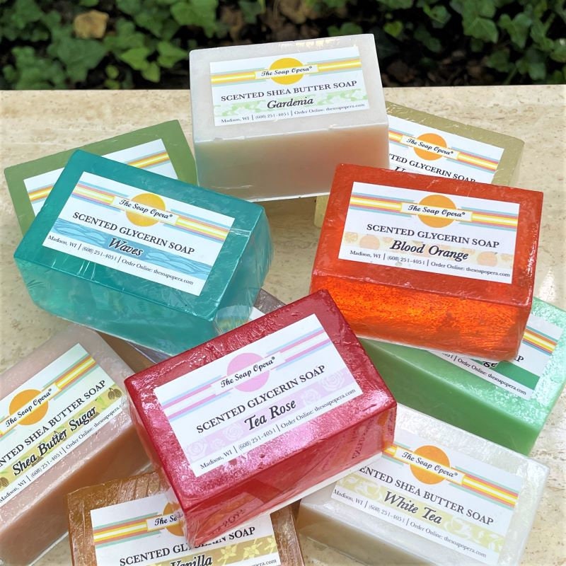 SHEA Butter Glycerin Melt & Pour SOAP BASE Detergent Free 