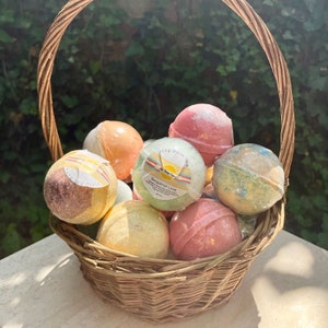 Fizzing Bath Bomb 4.5oz - Variety - Pina Colada, Cake, Bergamot Lime, Eucalyptus, Lavender, Water, Oatmeal Honey, Vanilla, Tie Dye