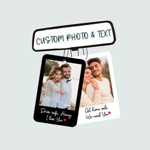 Personalized Photo Car Air Freshener, Custom Air Freshener, Picture Air Freshener, Cute Car Accessories, Photo Freshener, Car Freshies.