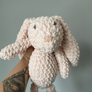 Crochet Bunny Stuffy Baby Rabbit Soft Stuffed Animal Gift Idea - Etsy