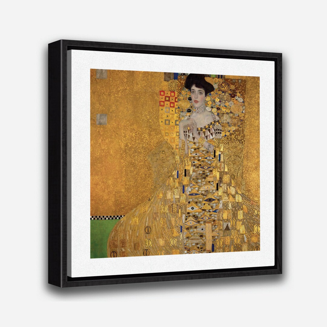 Portrait of Adele Bloch-bauer I (1907) by Gustav Klimt - Vintage Art ...