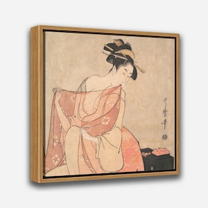 Japanese Art - Beautiful Nude Japanese Women - Vintage Art Print - 1 or