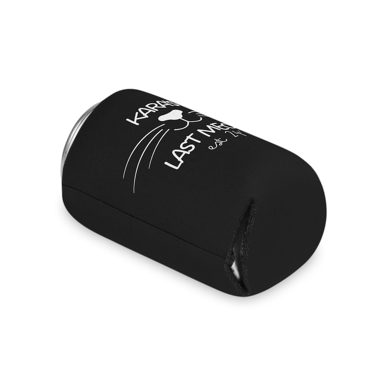 Koozie per l'ultimo miagolio prima del voto, bomboniere per l'addio al nubilato a tema gatto, refrigeratori per lattine a tema gatto, festa nuziale a tema gatto, Koozie per l'addio al nubilato immagine 7