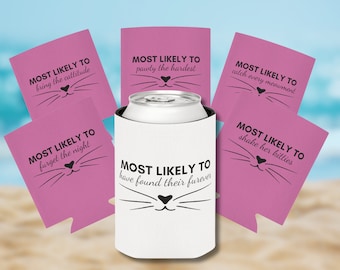 Molto probabilmente a Koozie, Bachelorette Koozies, Addio al nubilato con gatti, Bomboniere per addio al nubilato in spiaggia, Slim Can Koozie, Seltzer Koozie