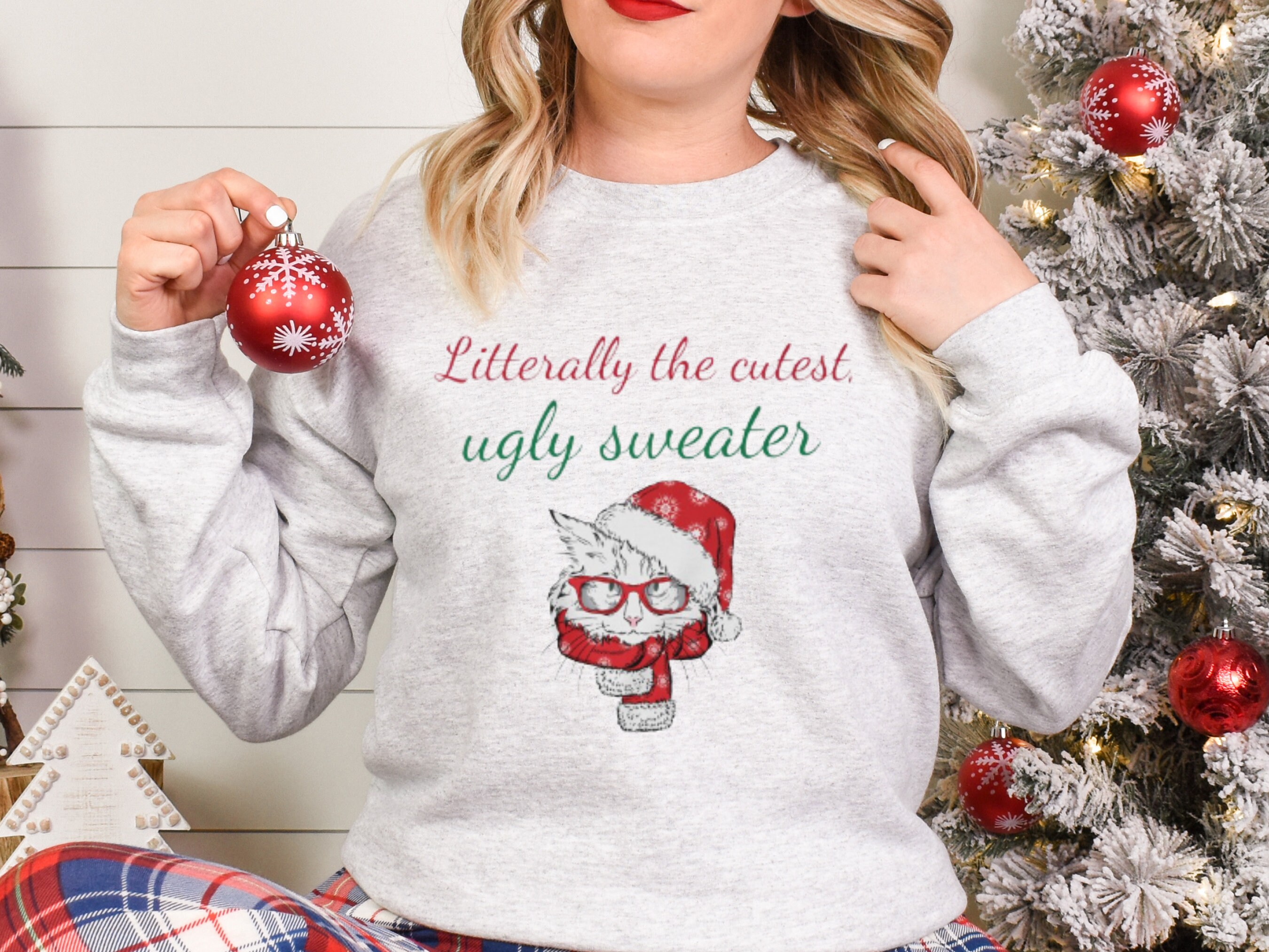 cute christmas sweatshirts for women