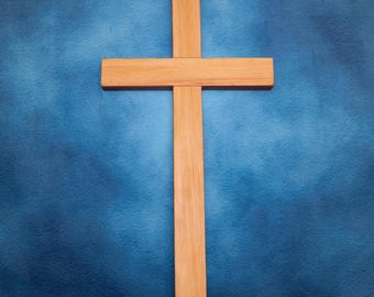 Custom Handcrafted Wooden Cross - Made in USA | Personalized Christian Wall Art | Rustic Decor - Perfect for Weddings, Homes, Gifts