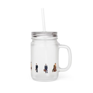 Umbrella Academy Season Three 12oz Glass Mason Jar