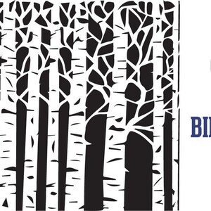 BIRCHWOOD | Stencil | Furniture | Arts & Crafts | Dixie Belle Paint
