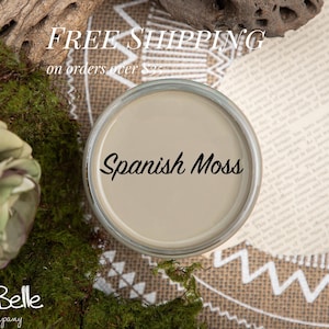 SPANISH MOSS | Dixie Belle Chalk Mineral Paint | green/gray | Furniture Paint