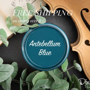 ANTEBELLUM BLUE | Dixie Belle Chalk Mineral Paint | green/blue | Furniture Paint