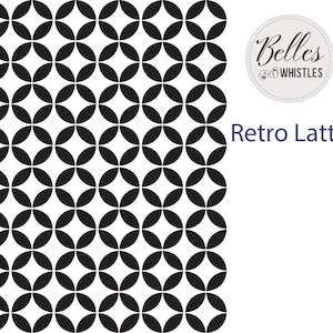 RETRO LATTICE | Stencil | Furniture | Arts & Crafts | Dixie Belle Paint